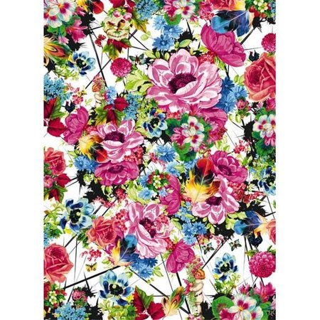 BREWSTER HOME FASHIONS Brewster Home Fashions 4-749 Romantic Pop Wall Mural - 100 in. 4-749